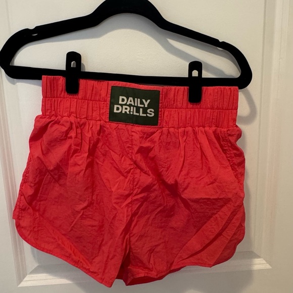 Daily Drills Pants - Daily Drills Women's Pink Bubble Shorts